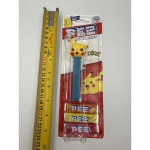 2023 | PEZ | Blue Laughing Pikachu Dispenser with Candy | Pokemon Series | New